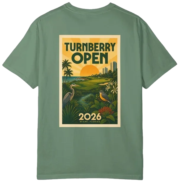 Turnberry Open 2026 Shirt B, back