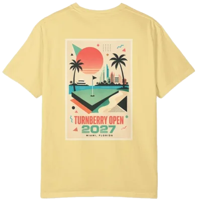 Turnberry Open 2027 Shirt B, back