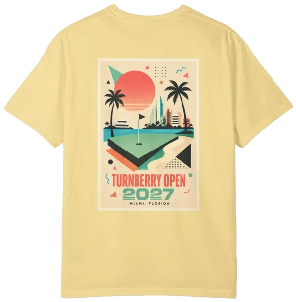 Turnberry Open 2027 Shirt B, back